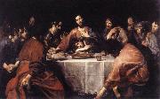 VALENTIN DE BOULOGNE The Last Supper naqtr Spain oil painting artist